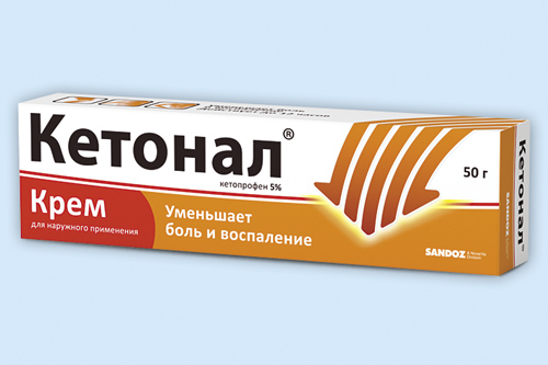 Кетонал туба(крем д/наружн. прим.) 5% 100г №1
