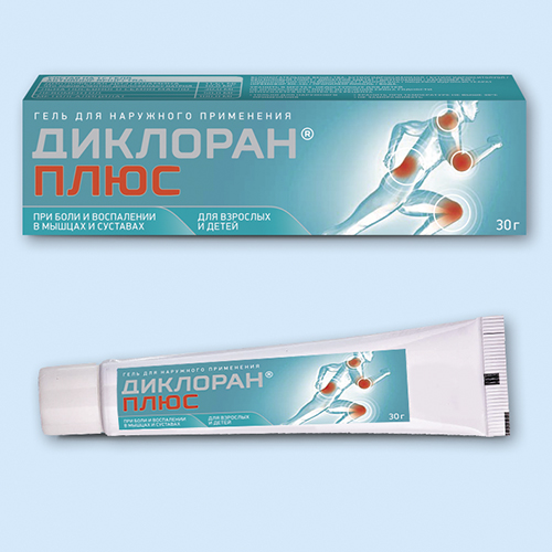 Диклоран плюс туб.(гель наружн.) 30г
