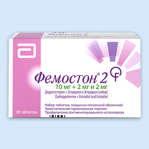 Фемостон 2/10 таб. п/пл. об. №28
