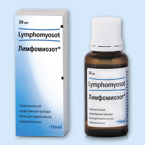 Лимфомиозот фл.-кап.(капли д/приема внутрь гомеопат.) 30мл №1