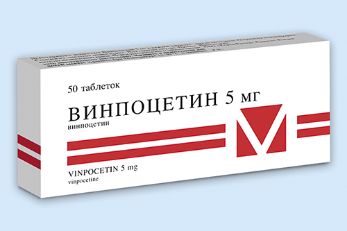 Винпоцетин таб. 5мг №50
